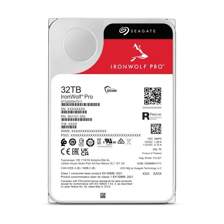 HDD Seagate IronWolf Pro 32TB SATA ST32000NT000