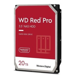 Dysk HDD WD Red Pro WD201KFGX (20 TB 3.5" 512 MB 7200 obr/min)