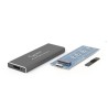Kieszeń GEMBIRD EE2280-U3C-01 (M.2 Micro USB 3.0 B Aluminium kolor czarny)