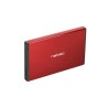 Obudowa NATEC Rhino Go NKZ-1279 (2.5" USB 3.0 Aluminium kolor czerwony)