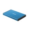 Obudowa na dysk NATEC Rhino Go NKZ-1280 (2.5" USB 3.0 Aluminium kolor niebieski)