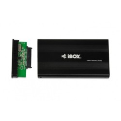 Obudowa IBOX HD-02 ZEW. 2,5" USB 3.0 IEU3F02 (2.5" USB 3.0 Aluminium kolor czarny)