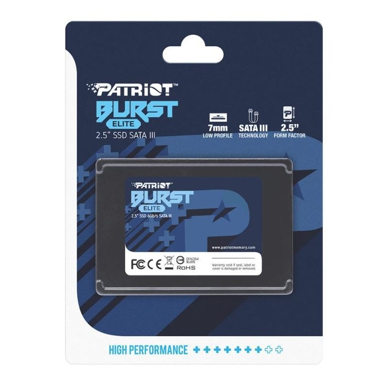 Dysk SSD PATRIOT BURST ELITE 120GB SATA 3 2.5INCH