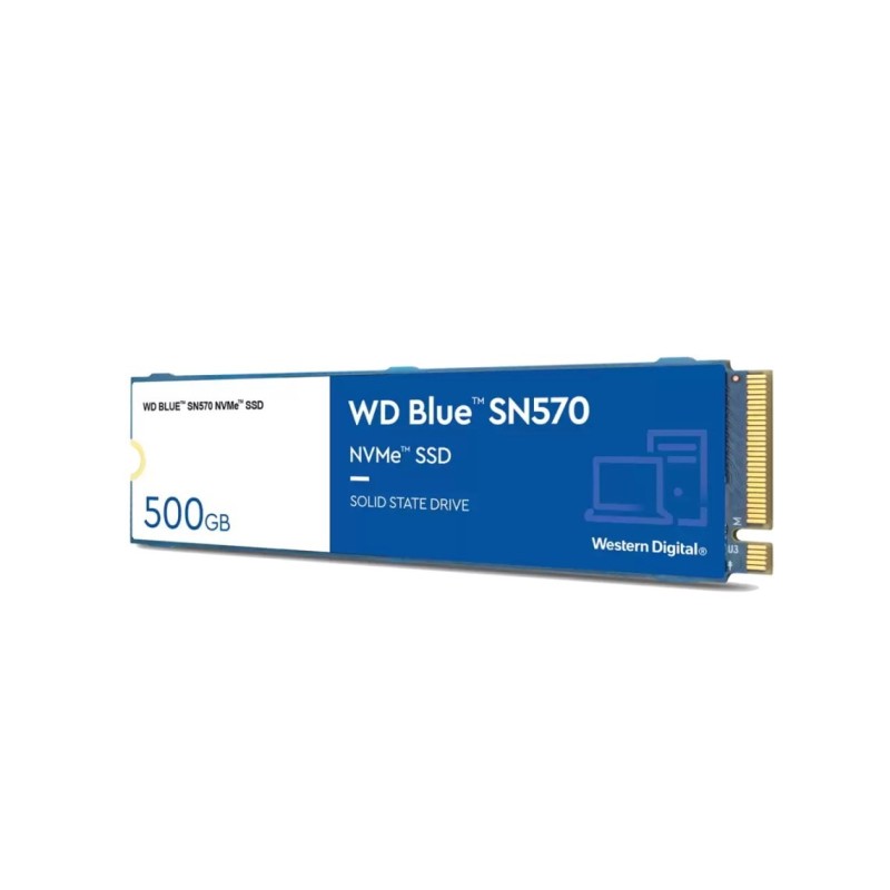 Dysk SSD WD Blue SN570 WDS500G3B0C (500 GB M.2 PCIe NVMe 3.0 x4)
