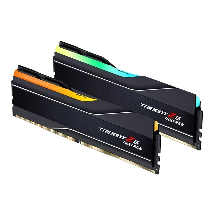 G.SKILL TRIDENT NEO AMD RGB DDR5 2X64GB 6000MHZ CL34 BLACK F5-6000J3444F64GX2-TZ5NR