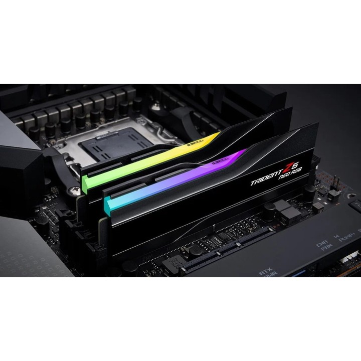 G.SKILL TRIDENT NEO AMD RGB DDR5 2X64GB 6000MHZ CL34 BLACK F5-6000J3444F64GX2-TZ5NR