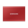 Dysk zewnętrzny SSD Samsung T7 (500GB USB 3.2 czerwony MU-PC500R/WW)