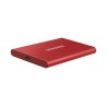 Dysk zewnętrzny SSD Samsung T7 (500GB USB 3.2 czerwony MU-PC500R/WW)