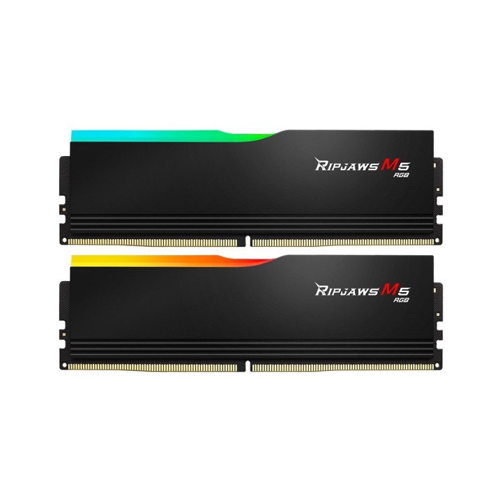 G.SKILL RIPJAWS M5 RGB DDR5 2X16GB 6000MHZ CL36-36 BLACK F5-6000J3636F16GX2-RM5RK