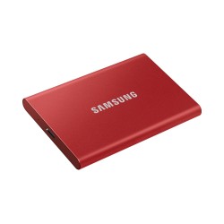 Dysk zewnętrzny SSD Samsung T7 (1TB USB 3.2 czerwony MU-PC1T0R/WW)