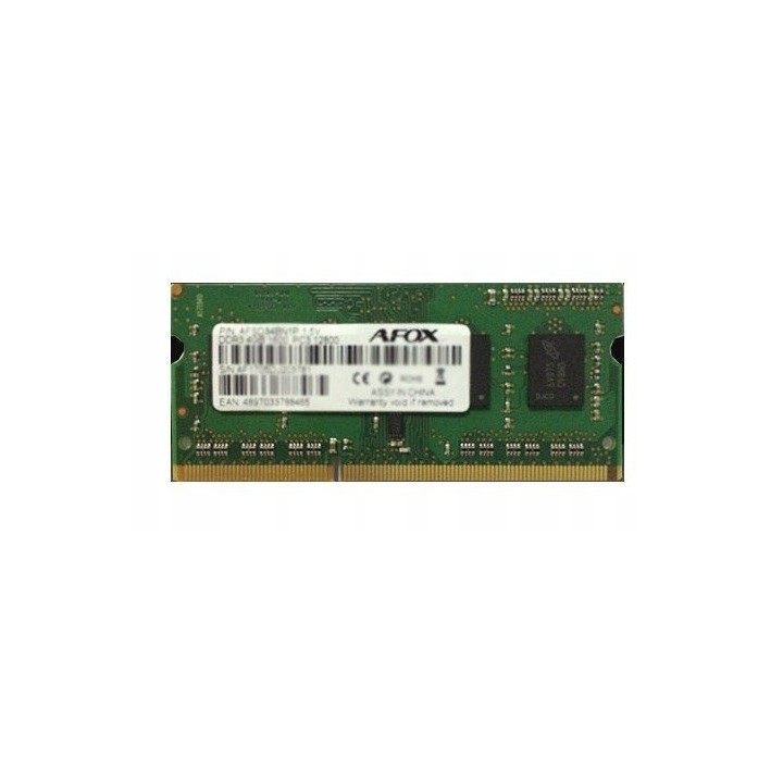 AFOX SO-DIMM DDR3 8GB 1866MHZ LV 1,35V AFSD38CK1L