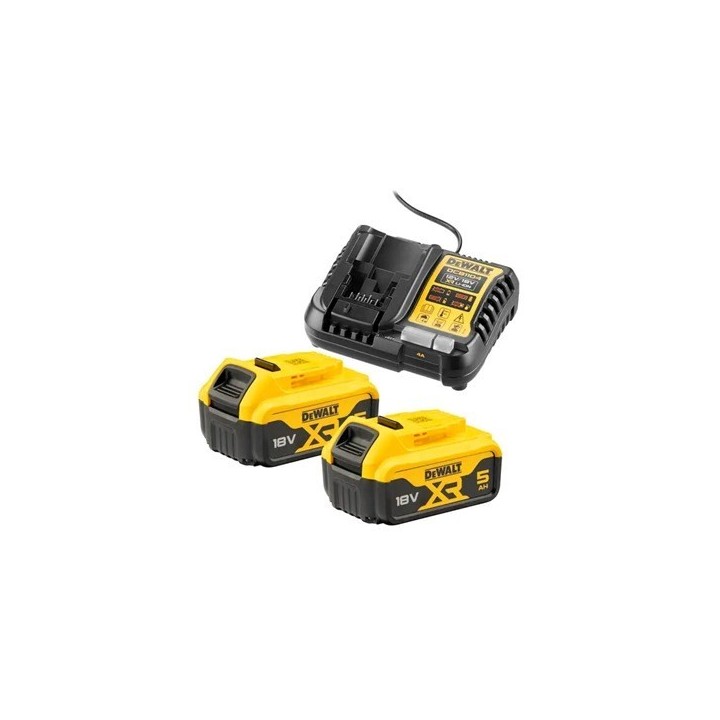 Ładowarka DCB1104 + 2x5Ah DCB1104P2 DEWALT