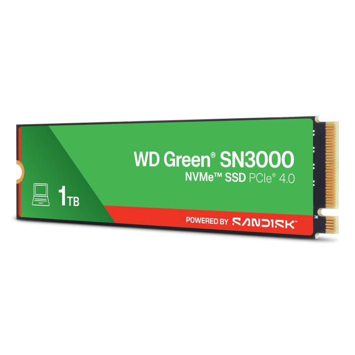 SSD WD Green SN3000 1TB NVMe WDS100T4G0E