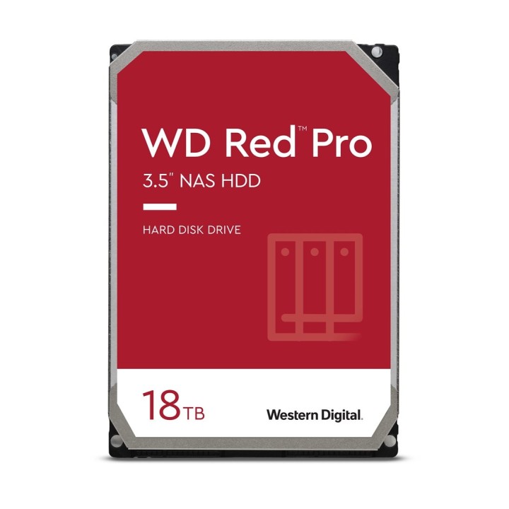 Dysk HDD WD Red Pro WD181KFGX (18 TB 3.5" 512 MB 7200 obr/min)