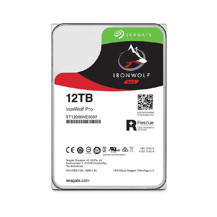 Dysk HDD Seagate IronWolf Pro (12 TB 256MB 3.5" SATA)