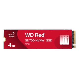 Dysk SSD WD Red SN700 WDS400T1R0C (4 TB M.2 PCIe NVMe 3.0 x4)