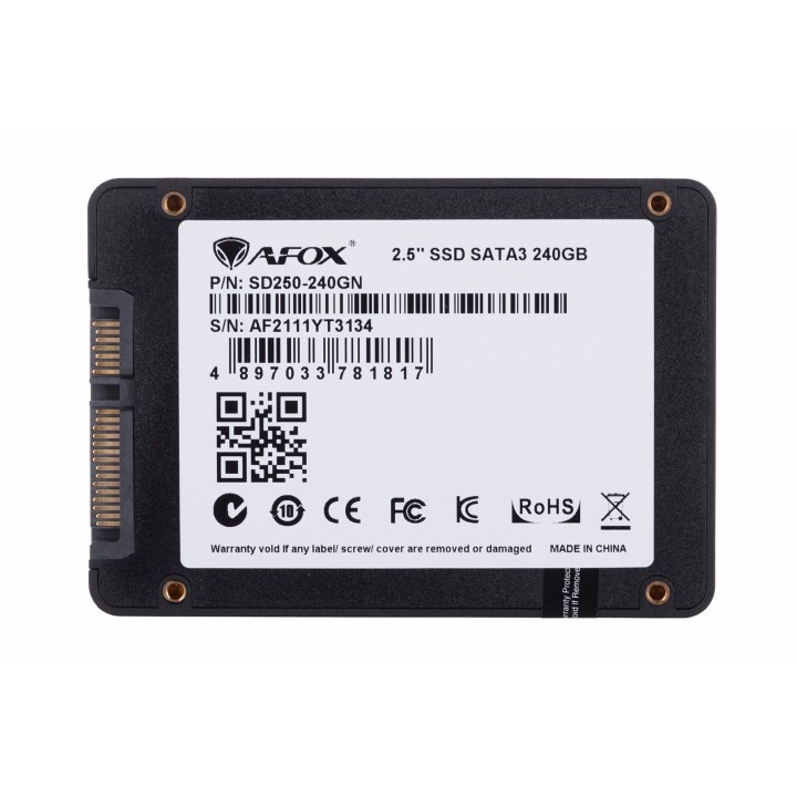 AFOX SSD 240GB TLC 555 MB/S SD250-240GN