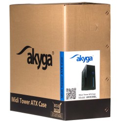 Obudowa Akyga AK939BL (ATX, Micro ATX, Mini ATX, Mini ITX kolor czarny)
