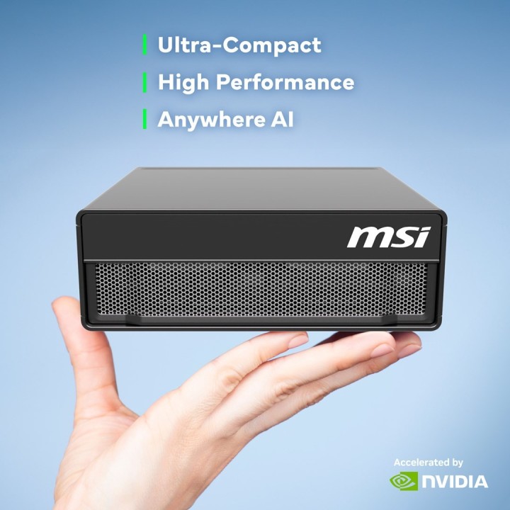 MSI AI EdgeXpert MS-C931 ARM Cortex-X925 10Core + ARM Cortex-A725 10Core 128GB LPDDR5x SSD4TB M.2 NVMe NVIDIA GB10 Grace