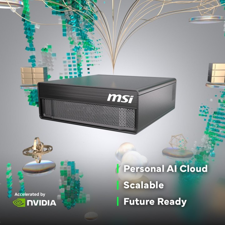 MSI AI EdgeXpert MS-C931 ARM Cortex-X925 10Core + ARM Cortex-A725 10Core 128GB LPDDR5x SSD4TB M.2 NVMe NVIDIA GB10 Grace