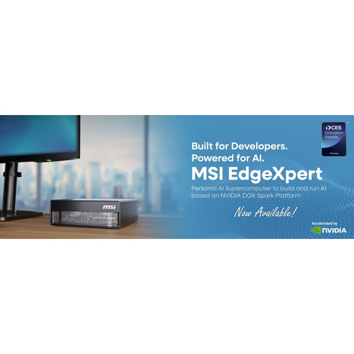 MSI AI EdgeXpert MS-C931 ARM Cortex-X925 10Core + ARM Cortex-A725 10Core 128GB LPDDR5x SSD4TB M.2 NVMe NVIDIA GB10 Grace