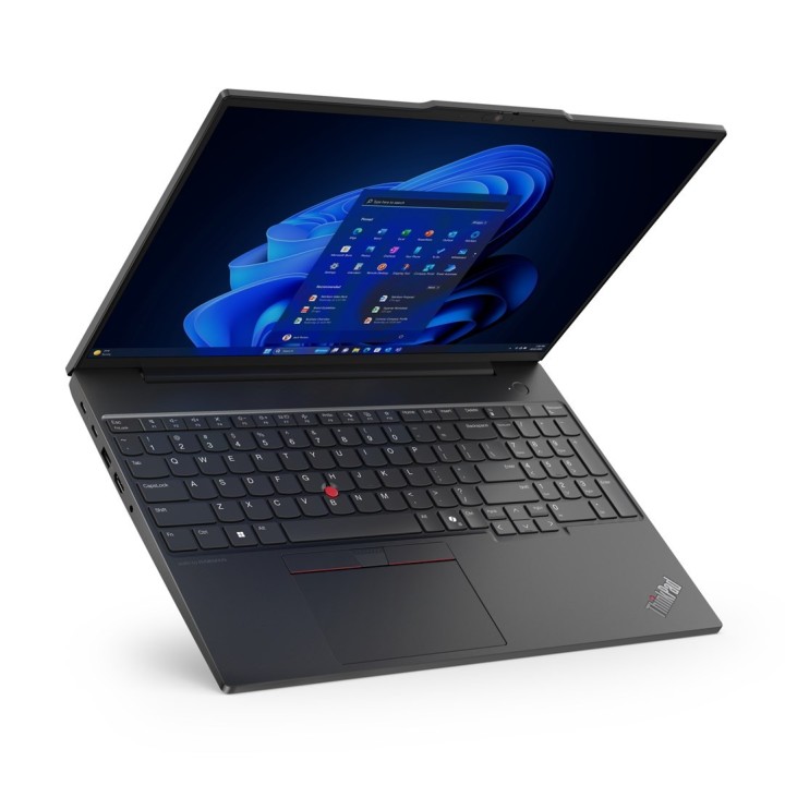 Lenovo ThinkPad E16 Gen 2 Ryzen 5 7535U 16"WUXGA IPS 300nits AG 8GB DDR5 SSD256 660M Backlit Kb FgPr Cam1080p 47Wh W11Pro Black