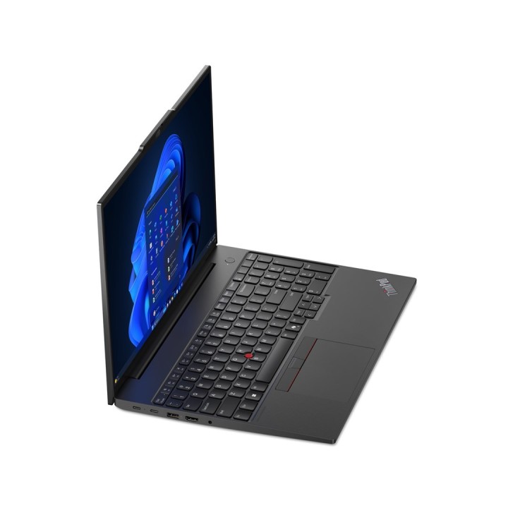 Lenovo ThinkPad E16 Gen 2 Ryzen 5 7535U 16"WUXGA IPS 300nits AG 8GB DDR5 SSD256 660M Backlit Kb FgPr Cam1080p 47Wh W11Pro Black