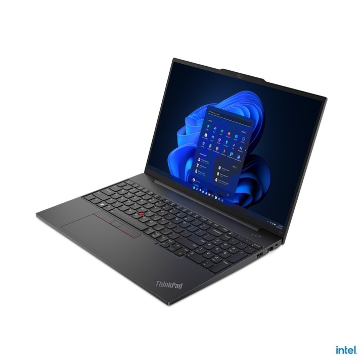 Lenovo ThinkPad E16 i5-1335U 16"WUXGA Touch IPS 300nits 16GB DDR4 SSD512 Iris Xe Cam1080p 47Wh Backlit Kb FgPr W11Pro Graphite