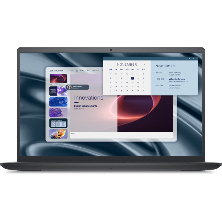 Dell Pro 15 Essential PV15255 Ryzen 3 7320U 15.6"FHD 250nits 8GB LPDDR5 SSD512 Radeon 610M Cam720p FgrPr WLAN+BT BcklKb 41Wh