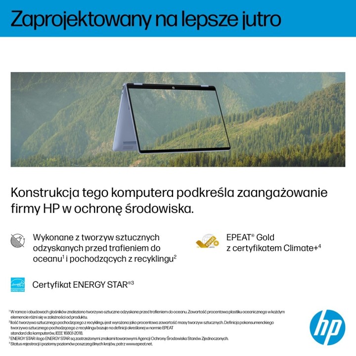 HP OmniBook 5 Flip 14-fp0004nw Core 5 120U 14"2K Touch IPS 300nits 16GB LPDDR5 5200 SSD512 Intel Graphics Cam 1080p 68Wh Win11