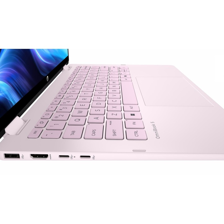 HP OmniBook 5 Flip 14-fp0004nw Core 5 120U 14"2K Touch IPS 300nits 16GB LPDDR5 5200 SSD512 Intel Graphics Cam 1080p 68Wh Win11