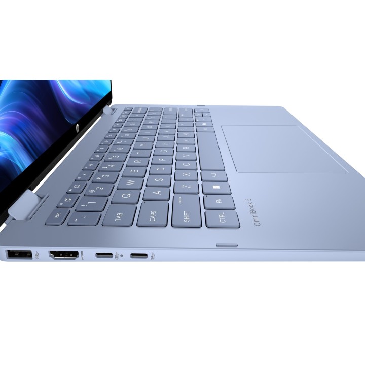 HP OmniBook 5 Flip 14-fp0004nw Core 5 120U 14"2K Touch IPS 300nits 16GB LPDDR5 5200 SSD512 Intel Graphics Cam 1080p 68Wh Win11