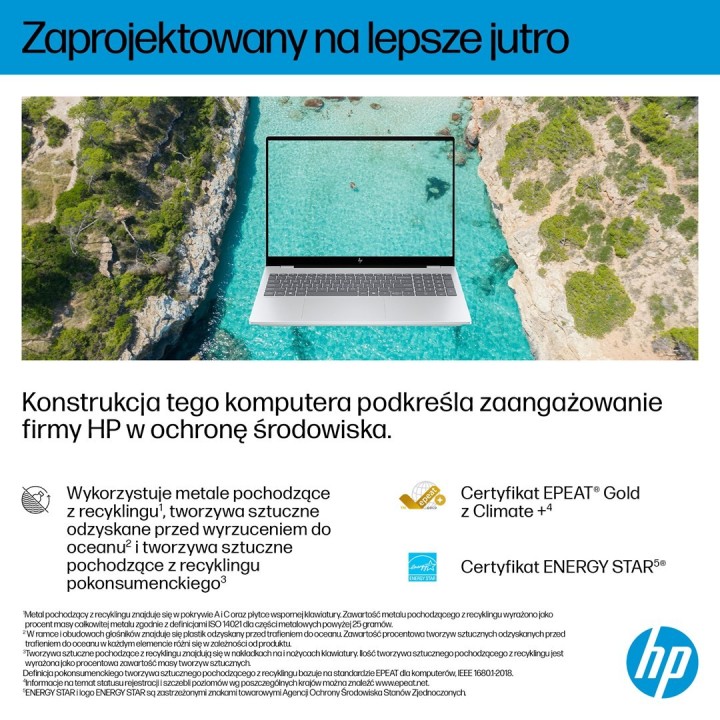 HP OmniBook 7 16-az0222nw Core 5 210H 16"2K 300nits AG 16GB DDR5 5200 SSD512 Intel Graphics Cam 5 Mpx IR 70Wh Win11 Glacial