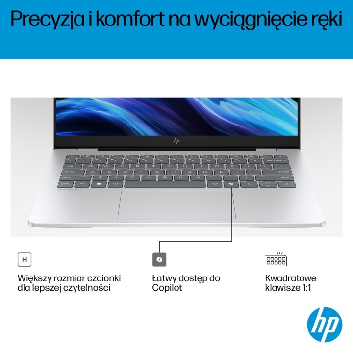 HP OmniBook 7 AI 14-fr0221nw Ultra 5 225U 14"2K 300nits AG 16GB LPDDR5-5200 SSD512 Intel Graphics Cam 5 Mpx IR 68Wh Win11