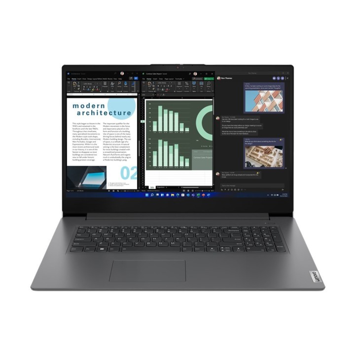 Lenovo V17 G4 IRU i7-13620H 17.3" FHD IPS 300nits AG 16GB DDR4 3200 SSD512 Intel UHD Graphics 45Wh Cam720p W11Pro Iron Grey 3Y