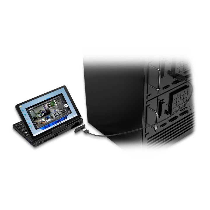 Laptop GPD-Pocket-3K1 i3-1125G4/8" WUXGA (1920x1200) Touchscreen IPS/x360/LAN/16GB/SSD 512GB/BT/BLKB/FPR/x360/Win 11 Graphite