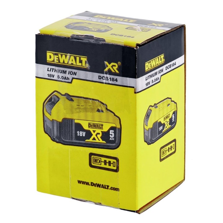 Akumulator DeWalt XR DCB184-XJ (Li-Ion) BOX ORYGINAL