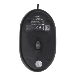 Zestaw klawiatura + mysz TITANUM TK106 (USB 2.0 (US) kolor czarny optyczna)