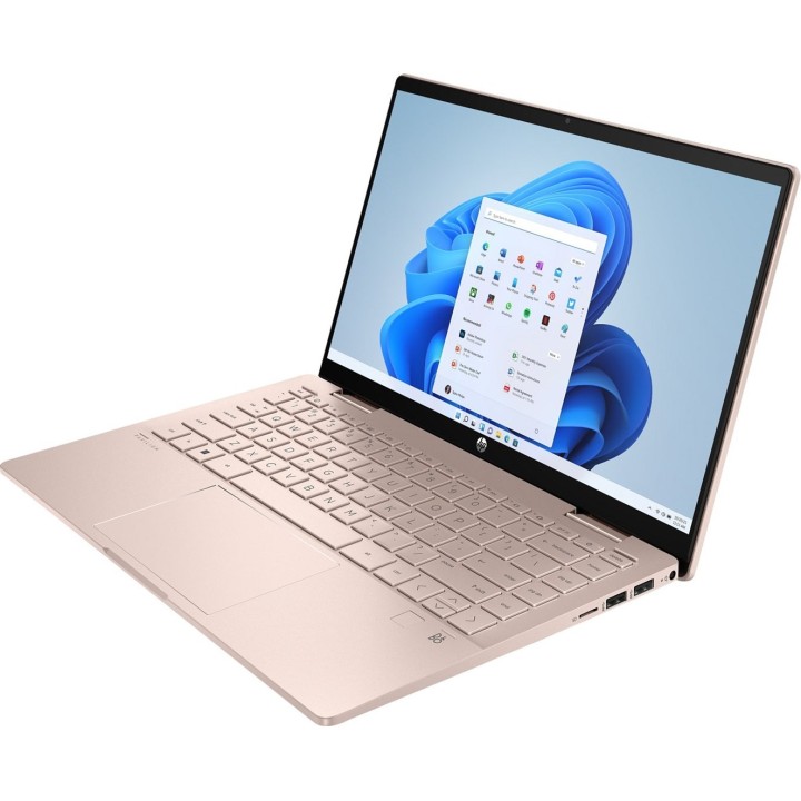 HP Pavilion x360 14-ek2000ny Core 5 120U 14"FHD Touch IPS 60Hz 300nits 16GB DDR4 SSD512 Cam 5MP 43Wh Win11 Pale Golden Rose 2Y