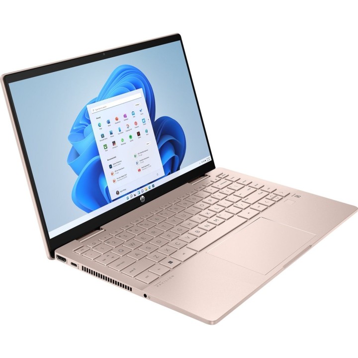 HP Pavilion x360 14-ek2000ny Core 5 120U 14"FHD Touch IPS 60Hz 300nits 16GB DDR4 SSD512 Cam 5MP 43Wh Win11 Pale Golden Rose 2Y