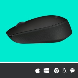 Mysz Logitech M171 910-004424 (optyczna 1000 DPI kolor czarny)