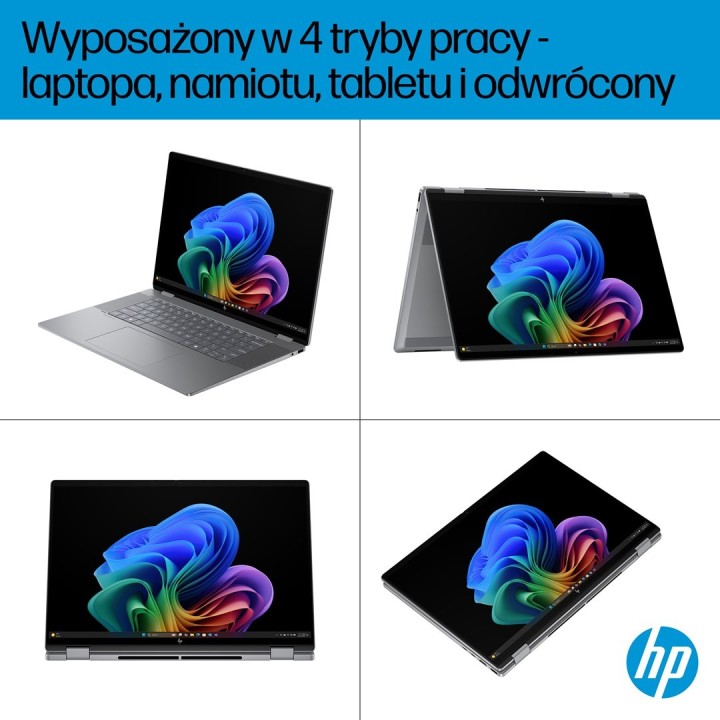 HP OmniBook X Flip 16-ar0016nw Ryzen AI 5 340 16.0"2K Touch OLED IPS 300nits AG 16GB LPDDR5X SSD1TB Radeon 840M Cam 5MPx + IR