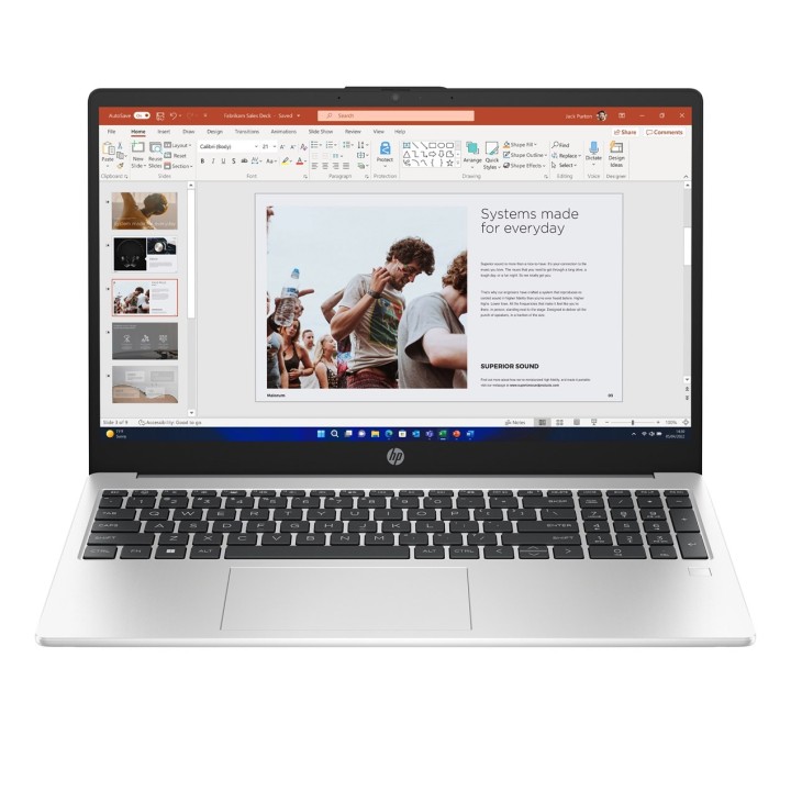 HP 250 G10 i5-1334U 15,6"FHD IPS AG 250nits 16GB DDR4 SSD512 Iris Xe Graphics Cam1080p 41Wh W11Pro 3Y OnSite Silver
