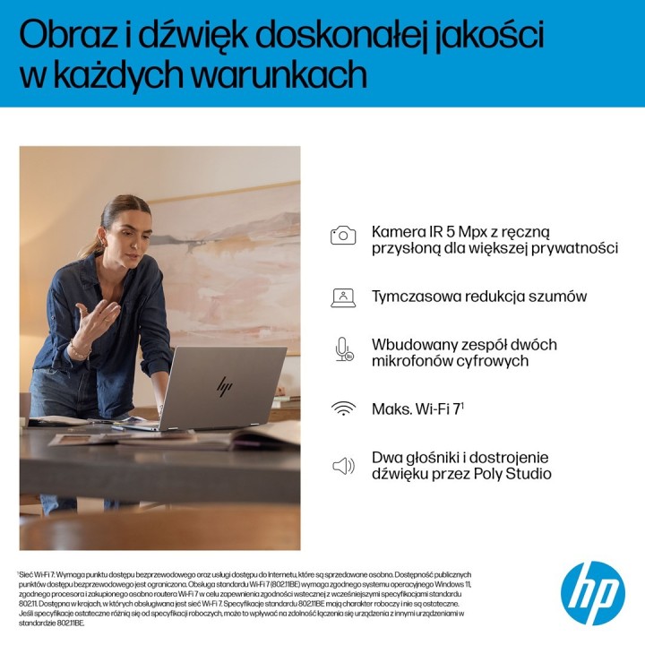 HP OmniBook X Flip 16-as0003nw Ultra 7 258V 16.0"3K Touch OLED IPS 120Hz 300nits AG 32GB LPDDR5X SSD1TB Arc 140V Cam 5MPx + IR