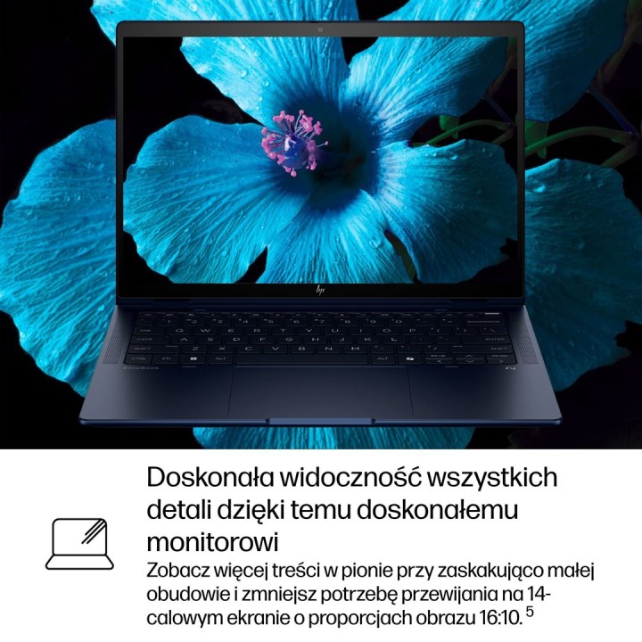 HP EliteBook X G1i Flip Ultra 7 258V 14"2.5K Touch 800nits 120Hz AG 32GB LPDDR5x-8533 SSD512 Intel Arc Cam IR 5 Mpx AI 68Wh