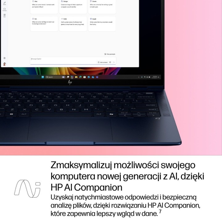 HP EliteBook X G1i Flip Ultra 7 258V 14"2.5K Touch 800nits 120Hz AG 32GB LPDDR5x-8533 SSD512 Intel Arc Cam IR 5 Mpx AI 68Wh