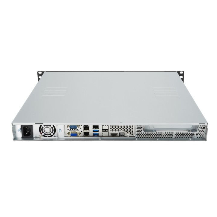 ASUS Rack 1U RS100-E11-PI2/350W Intel C2521x LGA1200 95W 4xDDR4 3200/2933/2666 2x3.5" SATA Intel® I210AT x2 PSUx1 350W 80 PLUS