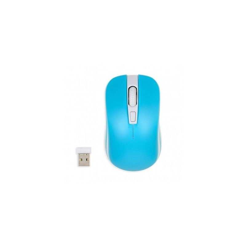 Mysz IBOX LORIINI IMOF008WBL (optyczna 1600 DPI kolor niebieski