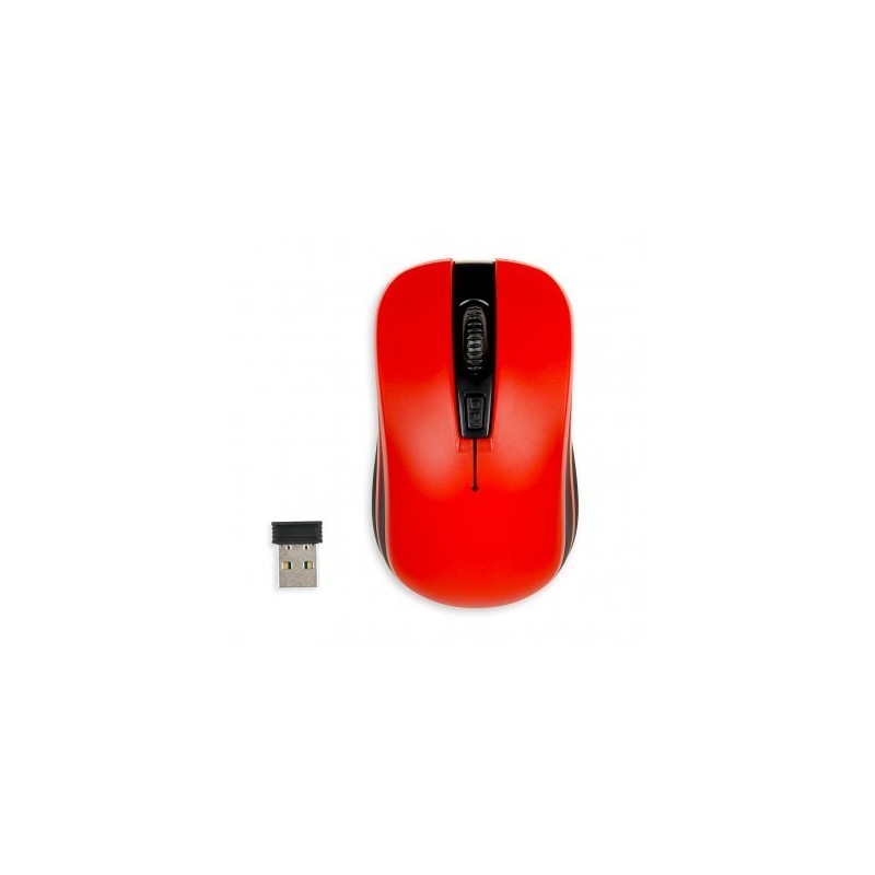 Mysz IBOX LORIINI IMOF008WR (optyczna 1600 DPI kolor czerwony)