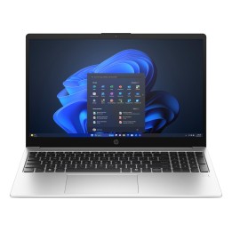 HP 250R G10 Core 5 120U 15.6"FHD 250nits AG 16GB DDR5 5200 SSD512 Iris Xe Cam1080p 41Wh W11Pro Turbo Silver 3Y OnSite